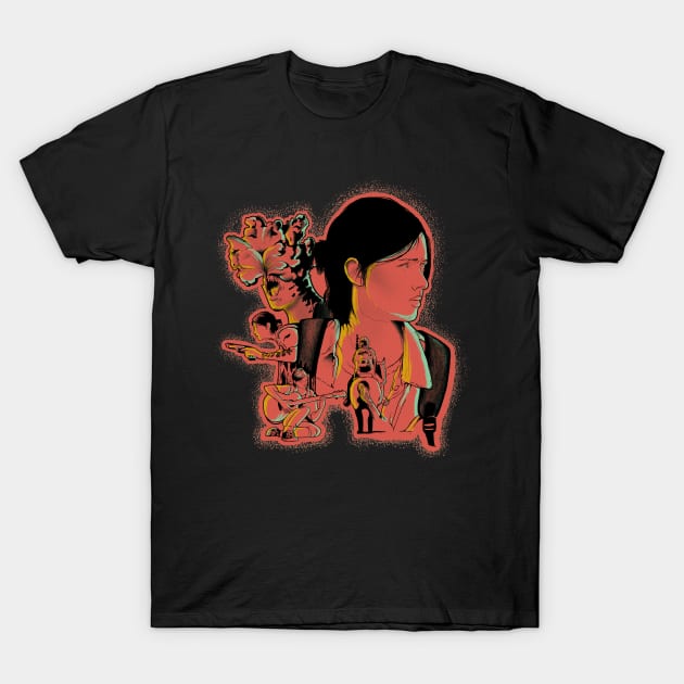 ELLIE videogame zombie gaming T-Shirt by leepianti